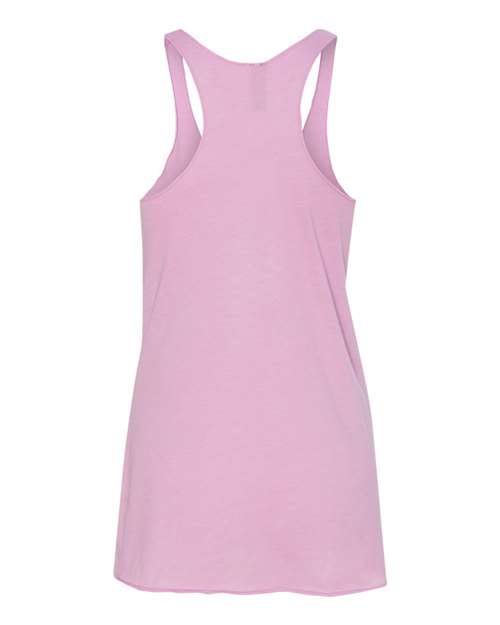 Women’s Triblend Racerback Tank - Vintage Lilac Back