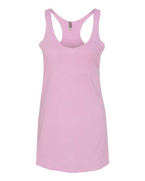 Women’s Triblend Racerback Tank - Vintage Lilac Front