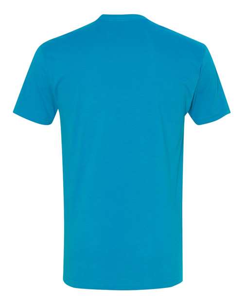 Sueded T-Shirt - Turquoise Back