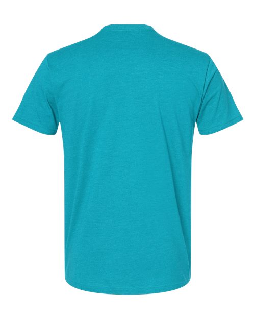 Unisex CVC T-Shirt - Bondi Blue Back