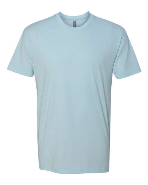 Unisex CVC T-Shirt - Ice Blue Front