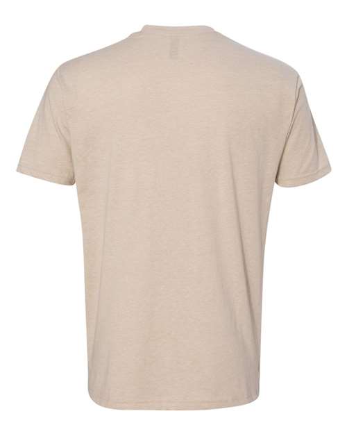 Unisex CVC T-Shirt - Cream Back