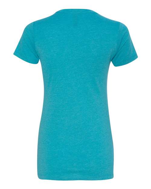 Women’s CVC T-Shirt - Bondi Blue Back