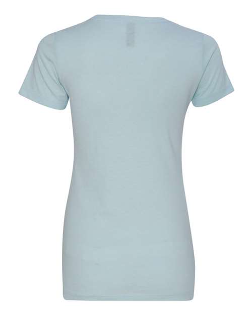 Women’s CVC T-Shirt - Ice Blue Back