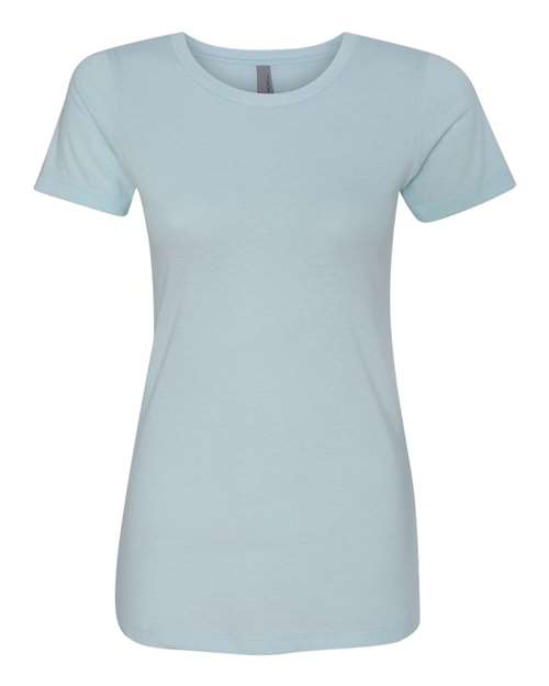 Women’s CVC T-Shirt - Ice Blue Front