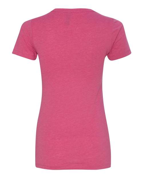 Women’s CVC T-Shirt - Raspberry Back
