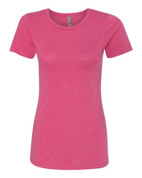 Women’s CVC T-Shirt - Raspberry Front
