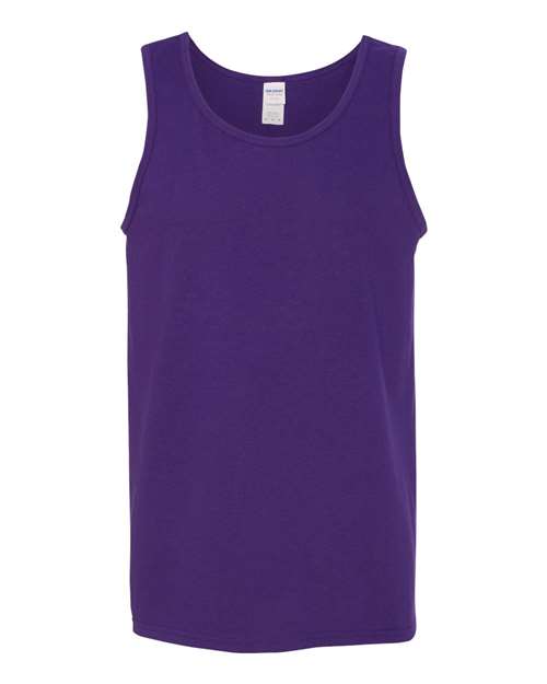 Unisex Heavy Cotton™ Tank Top - Purple Front