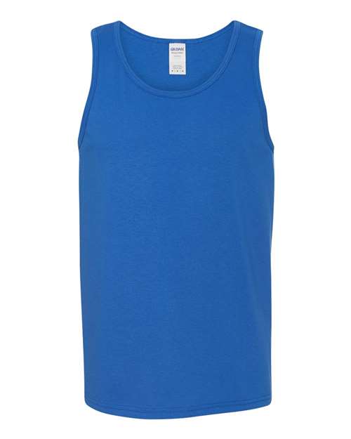 Gildan Unisex Heavy Cotton™ Tank Top - Royal Front