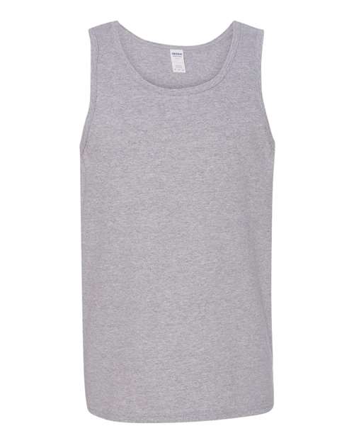 Gildan Unisex Heavy Cotton™ Tank Top - Sport Grey Front
