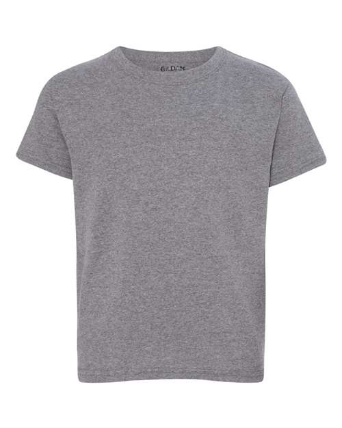 Gildan Youth DryBlend® T-Shirt - Graphite Heather Front