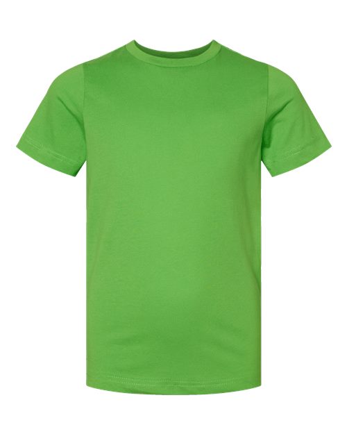 Youth Fine Jersey Tee - Apple Front