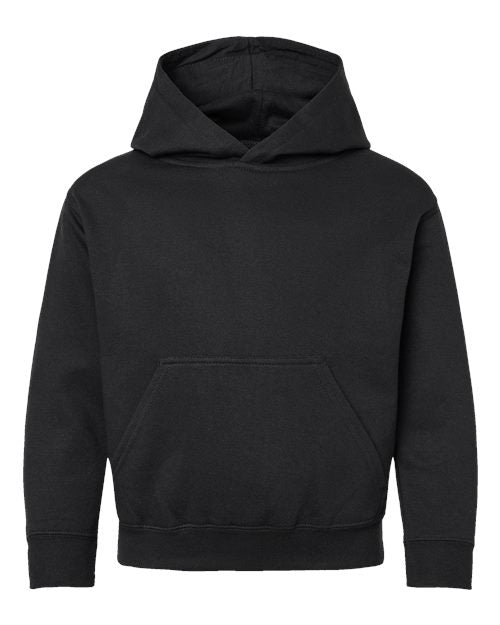 LAT Youth Hoodie Sweatshirt - Black Front