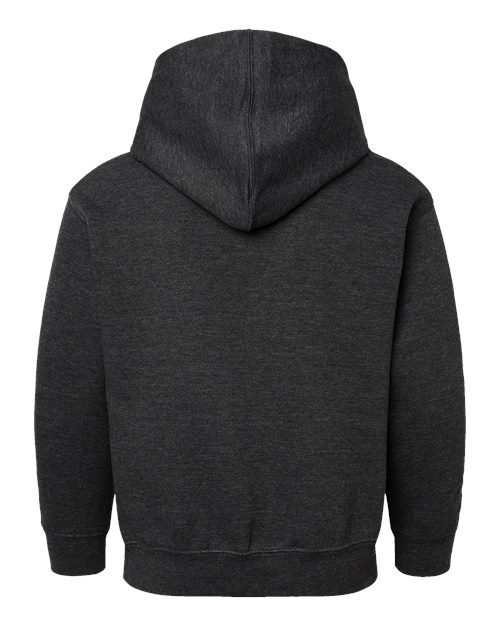 Youth Fleece Hoodie Sweatshirt - Vintage Smoke Back