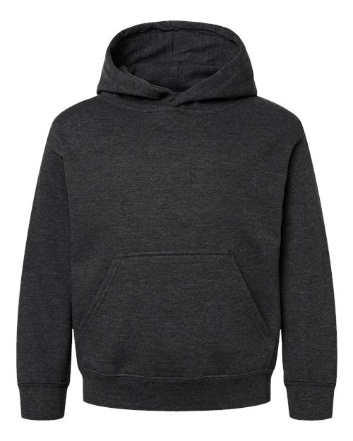 Youth Fleece Hoodie Sweatshirt - Vintage Smoke Front