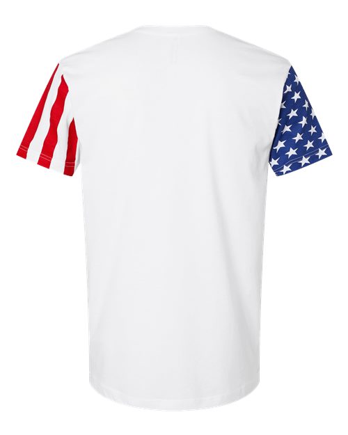 Stars & Stripes T-Shirt - White Back