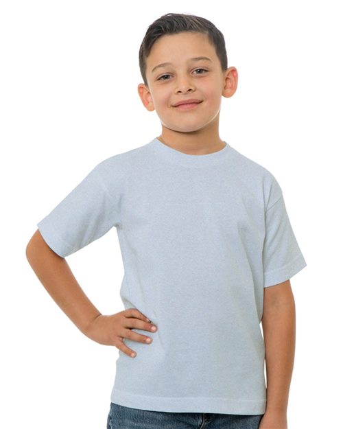 Youth USA-Made T-Shirt - Denim Front