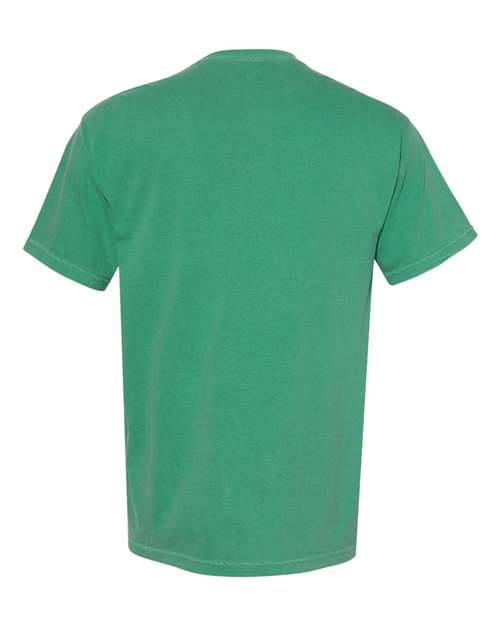 Unisex Garment-Dyed Heavyweight Pocket T-Shirt - Grass Back