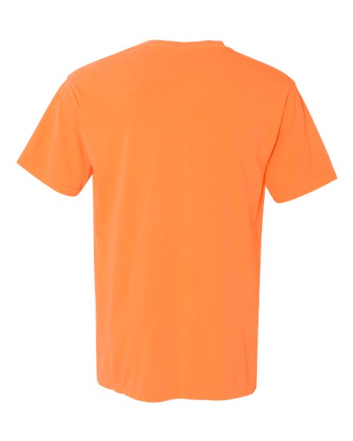 Unisex Garment-Dyed Heavyweight Pocket T-Shirt - Melon Back