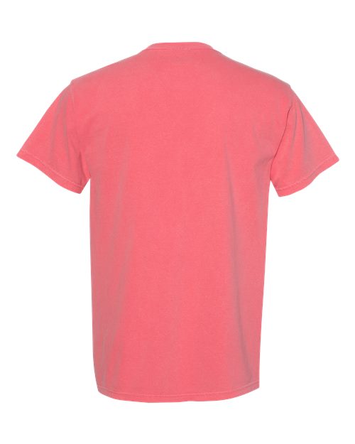 Unisex Garment-Dyed Heavyweight Pocket T-Shirt - Watermelon Back