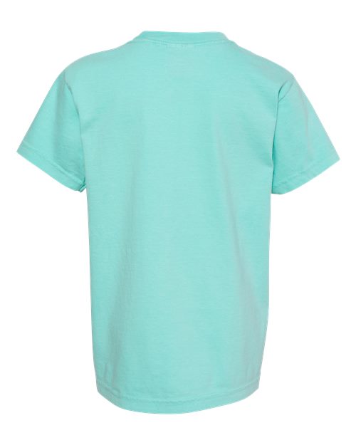 Youth Garment-Dyed Heavyweight T-Shirt - Chalky Mint Back
