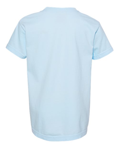 Youth Garment-Dyed Heavyweight T-Shirt - Chambray Back