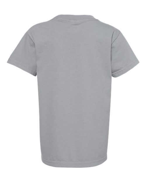 Youth Garment-Dyed Heavyweight T-Shirt - Granite Back