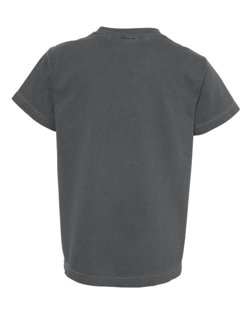 Youth Garment-Dyed Heavyweight T-Shirt - Pepper Back