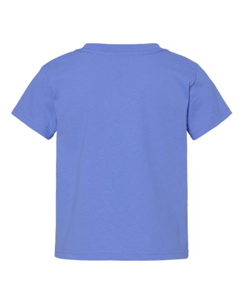 Toddler Cotton Jersey Tee - Carolina Blue Back