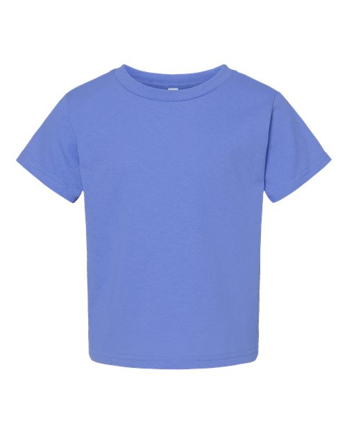 Toddler Cotton Jersey Tee - Carolina Blue Front