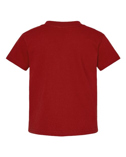 Toddler Cotton Jersey Tee - Garnet Back