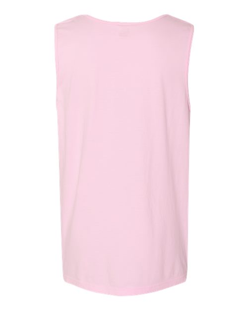 Unisex Garment-Dyed Heavyweight Tank Top - Blossom Back