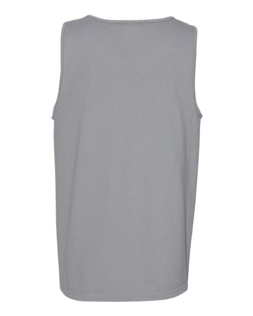 Unisex Garment-Dyed Heavyweight Tank Top - Granite Back