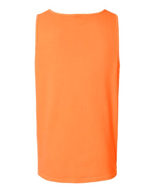 Unisex Garment-Dyed Heavyweight Tank Top - Melon Back