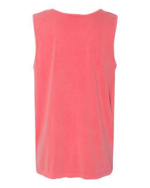 Unisex Garment-Dyed Heavyweight Tank Top - Watermelon Back