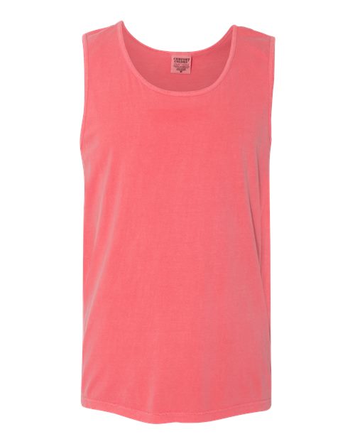 Unisex Garment-Dyed Heavyweight Tank Top - Watermelon Front