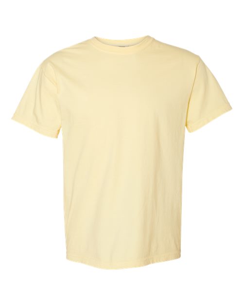 Unisex Garment-Dyed Heavyweight T-Shirt - Banana Front
