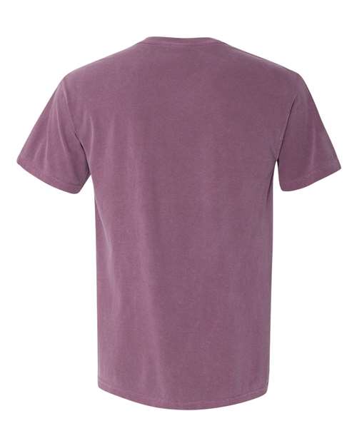 Unisex Garment-Dyed Heavyweight T-Shirt - Berry Back