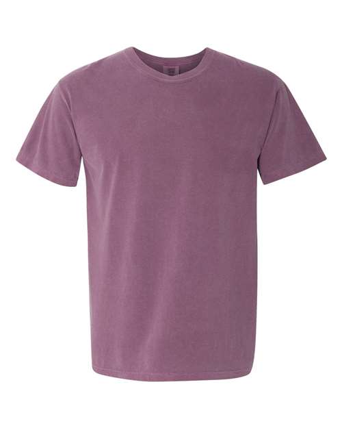 Unisex Garment-Dyed Heavyweight T-Shirt - Berry Front