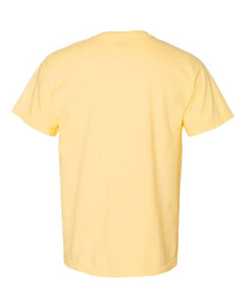 Unisex Garment-Dyed Heavyweight T-Shirt - Butter Back