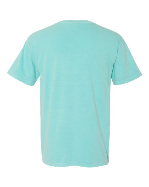 Unisex Garment-Dyed Heavyweight T-Shirt - Chalky Mint Back