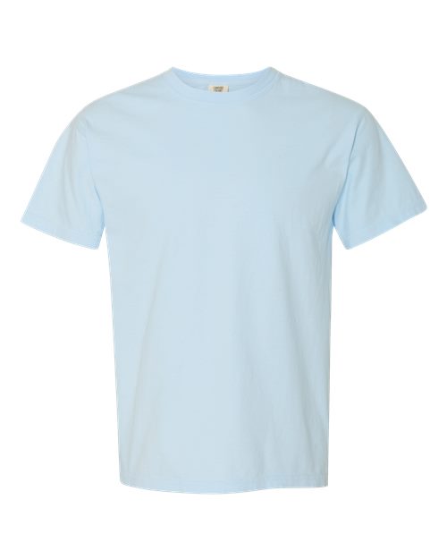 Unisex Garment-Dyed Heavyweight T-Shirt - Chambray Front