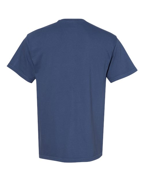 Unisex Garment-Dyed Heavyweight T-Shirt - China Blue Back