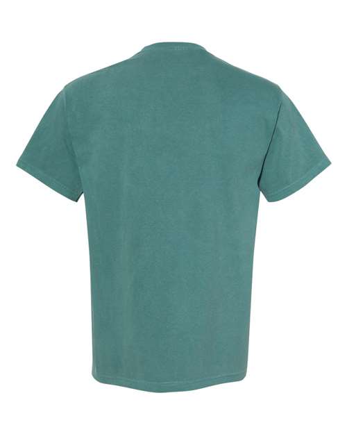 Unisex Garment-Dyed Heavyweight T-Shirt - Emerald Back