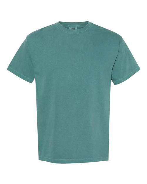 Unisex Garment-Dyed Heavyweight T-Shirt - Emerald Front