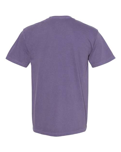 Unisex Garment-Dyed Heavyweight T-Shirt - Grape Back