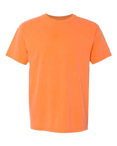 Unisex Garment-Dyed Heavyweight T-Shirt - Melon Front