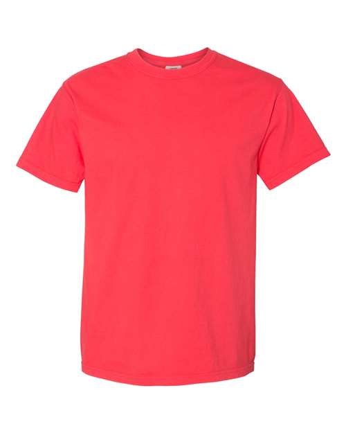 Unisex Garment-Dyed Heavyweight T-Shirt - Paprika Front