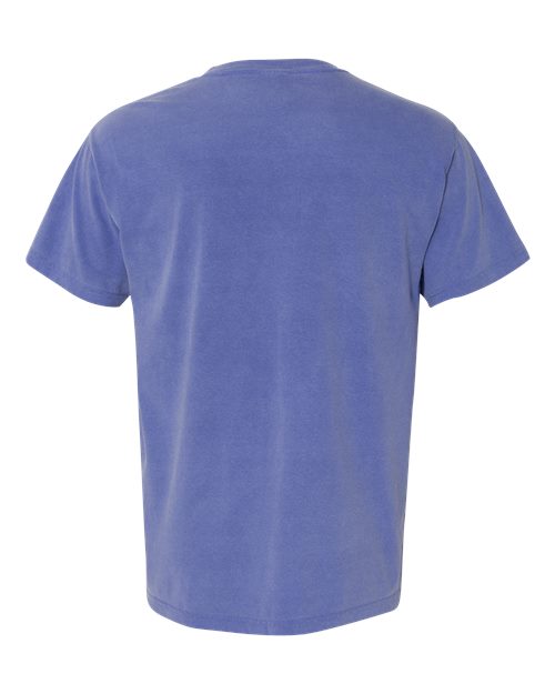 Unisex Garment-Dyed Heavyweight T-Shirt - Periwinkle Back