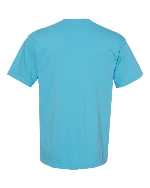 Unisex Garment-Dyed Heavyweight T-Shirt - Sapphire Back